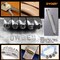 Professional 36Pcs. Steel Metal Stamping Tool Set,(1/8”) 3mm,Steel Number and Letter Punch Set,Alloy Steel Made HRC 58-62 for Jewelry Craft Stamping.